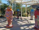 PICTURES/Jun Kaneko Exhibit at Desert Botanical Garden/t_Circle of Tanukis.jpg